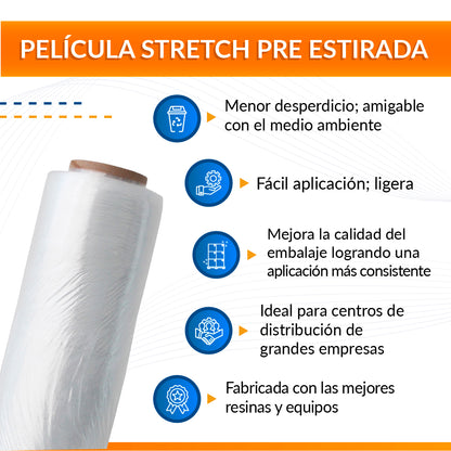 Película Stretch Pre estirada